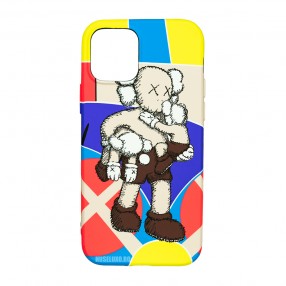 Husa iPhone 12 / 12 Pro LUXO TPU - Daddy Kaws 