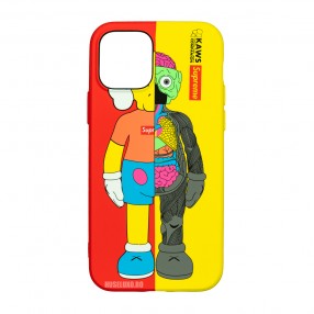 Husa iPhone 12 / 12 Pro LUXO TPU - Diagram Kaws 