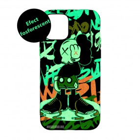 Husa iPhone 12 / 12 Pro LUXO TPU - Punk Kaws 