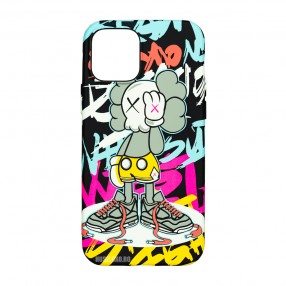Husa iPhone 12 / 12 Pro LUXO TPU - Punk Kaws 