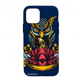 Husa iPhone 12 / 12 Pro LUXO TPU - Royal Owl 
