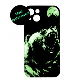 Husa iPhone 14 LUXO TPU - Grizzly Bear