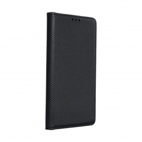 Husa Motorola G100 Smart Book Case tip carte cu magnet - negru