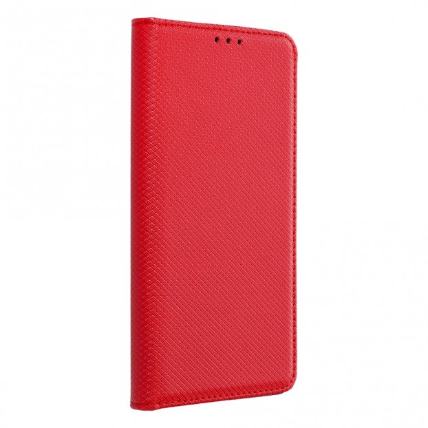 Husa Xiaomi Redmi 10 Smart Book Case tip carte cu magnet - rosu