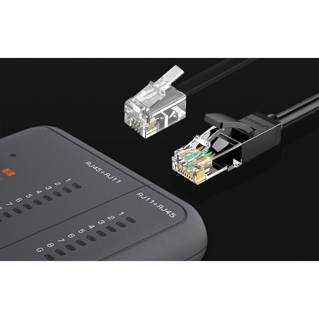 Kit Tester 5-in-1 JIMI Home RJ45, pentru cabluri - Negru Kit Tester 5-in-1 JIMI Home RJ45, pentru cabluri - Negru