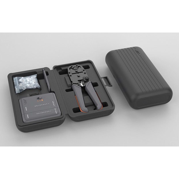 Kit Tester 5-in-1 JIMI Home RJ45, pentru cabluri - Negru Kit Tester 5-in-1 JIMI Home RJ45, pentru cabluri - Negru