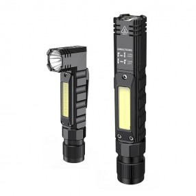 Lanterna LED Multifunctionala SUPERFIRE G19, 5W, Micro USB, IP44, Aluminiu - Negru