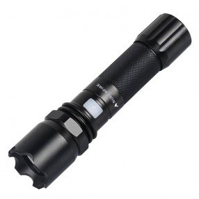 Lanterna LED SUPERFIRE A10, 7W, 550lm, IP44, Micro USB, Aluminiu - Negru