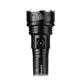Lanterna LED SUPERFIRE R3, 36W, 2000lm, IP44, 5200mAh, Aluminiu - Negru