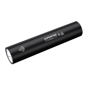 Lanterna LED SUPERFIRE S11-D, 2W, 165lm, 800 mAh- Negru
